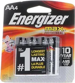 Energizer Batteries Max E-91 BP 4 (3 1) - AA - (Pack of 4)