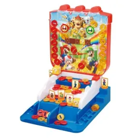 Epoch Everlasting Play Super Mario Lucky Coin Arcade Tabletop Strategy Game