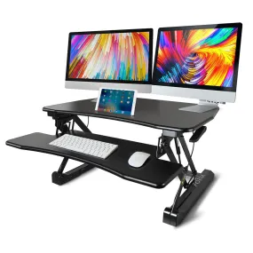 Ergonomic Height Adjustable Standing Desk Riser - FORTIA