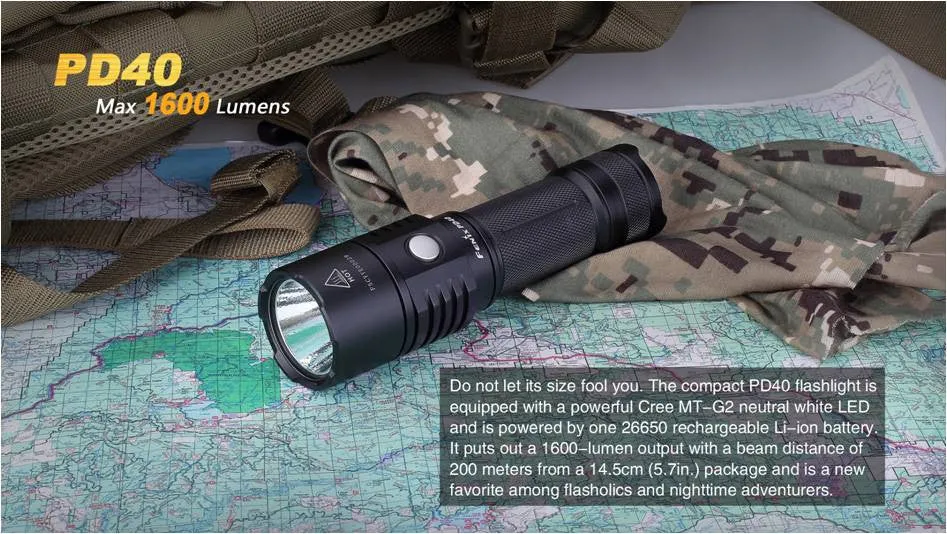 Fenix PD40 LED Flashlight