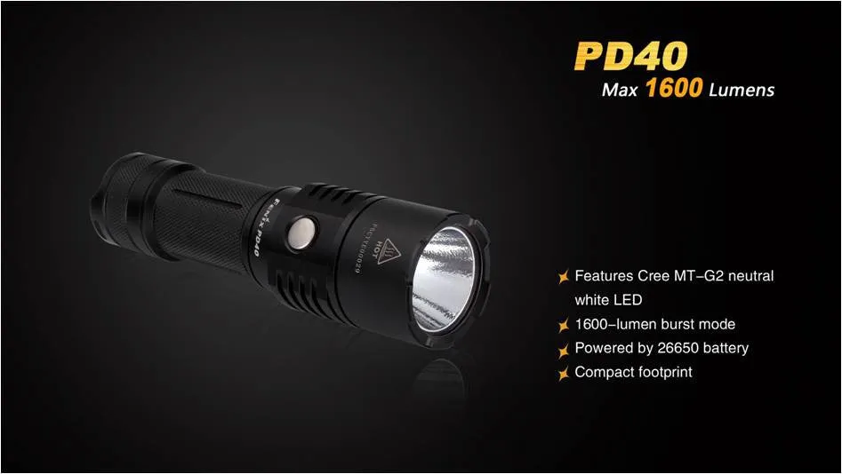 Fenix PD40 LED Flashlight