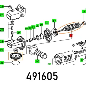 Festool, Armature Rap 80.02 E 230V Et-Bg, FES491605