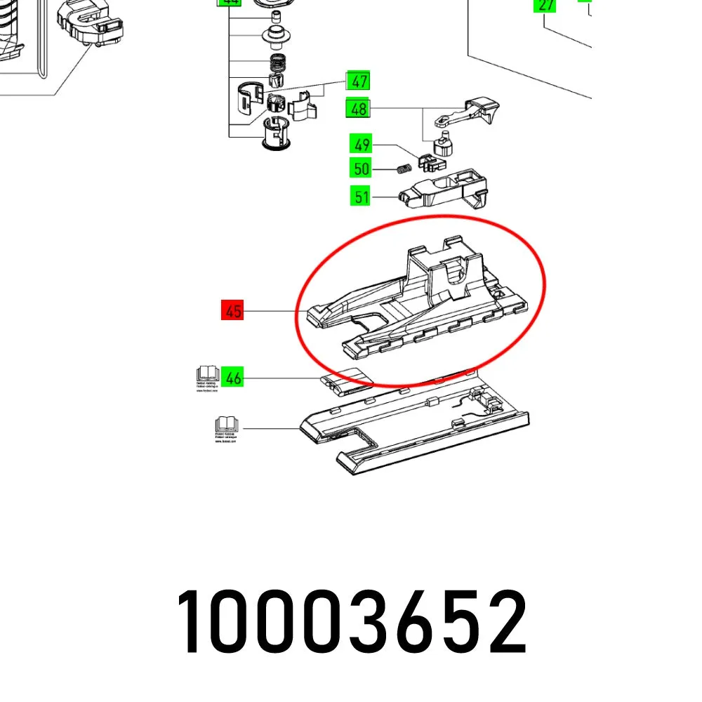 Festool, Base Ps 400 Fix Base, FES10003652