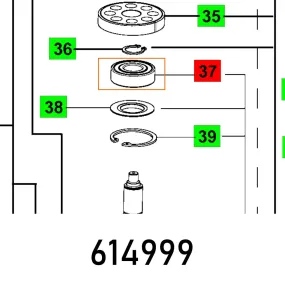 FESTOOL BEARING 6204 2RS FES614999