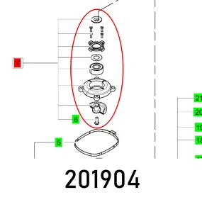 Festool, Bearing Flange Rts 400 R, FES201904