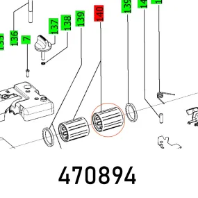 Festool, Bearing Ks 120 Eb, FES470894