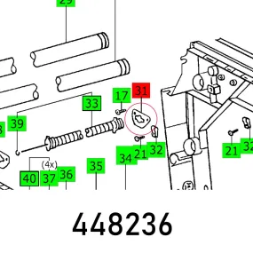 Festool, Bearing Sheet Cs 70 Eb, FES448236