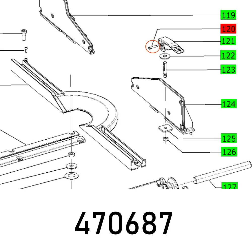 Festool, Bolt Ks 120 Eb, FES470687