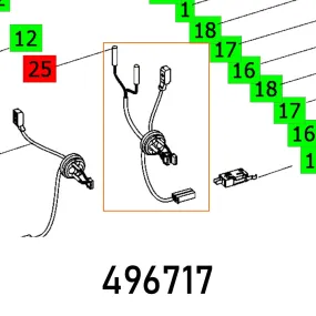 Festool, Cable HarneSS Dl Et-Bg Eaa, FES496717