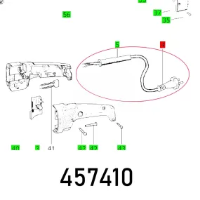 Festool, Cable With Plug Ap 55 E Din-H05Rn-F, FES457410