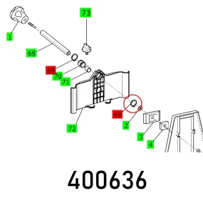 Festool, Circlip Din 471-25X1,2, FES400636