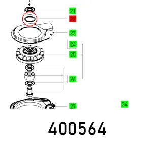 Festool, Circlip Din 472-30X1,2, FES400564