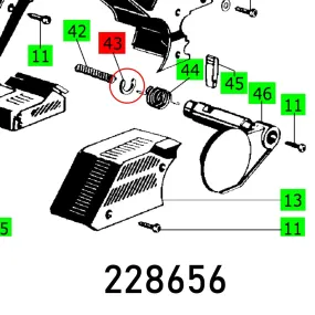 Festool, Circlip H-16X1-Seeger, FES228656