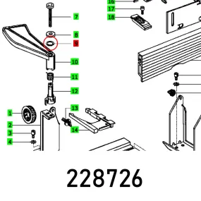 Festool, Circlip Sw 14-Seeger, FES228726