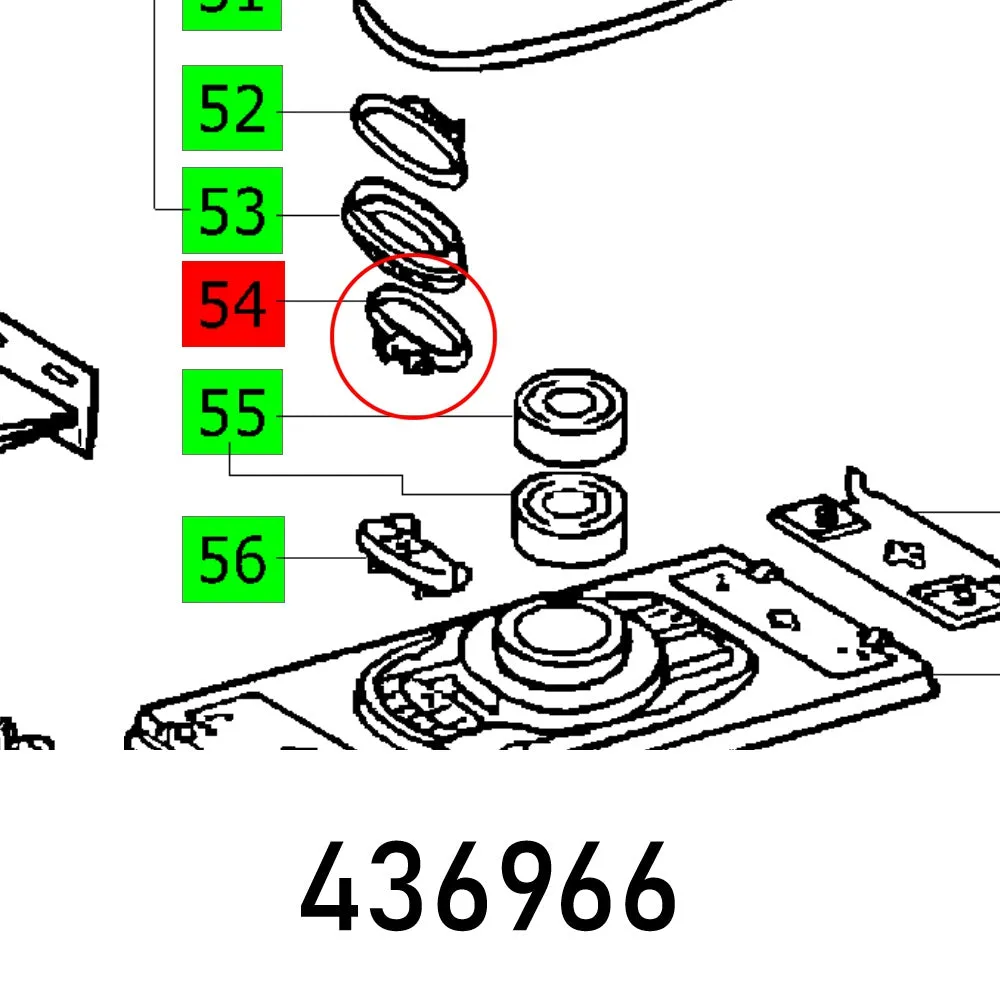 Festool, Clip Rs 1 Unten, FES436966