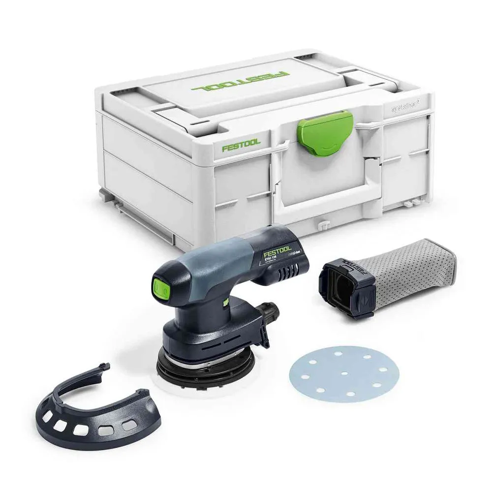 Festool Cordless Eccentric Sander ETSC 125-Basic