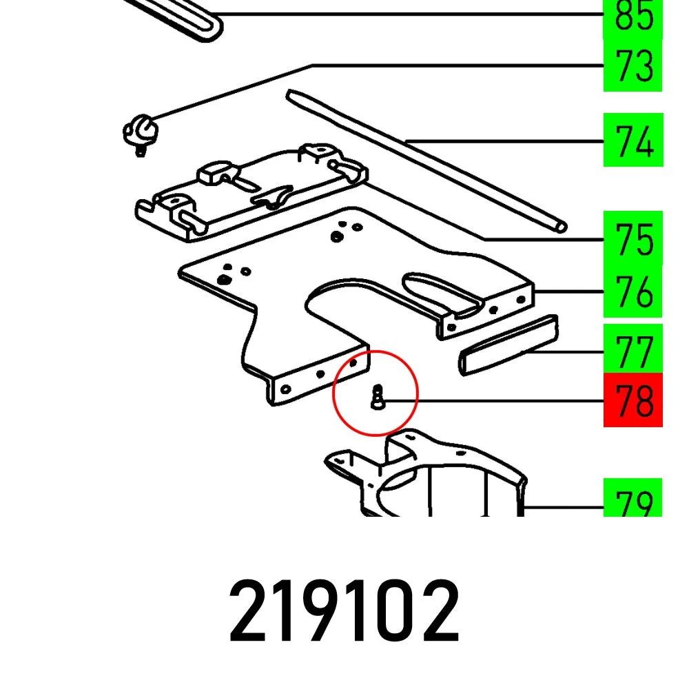 Festool, Countersink Pt-4,0X10-Kt15, FES219102