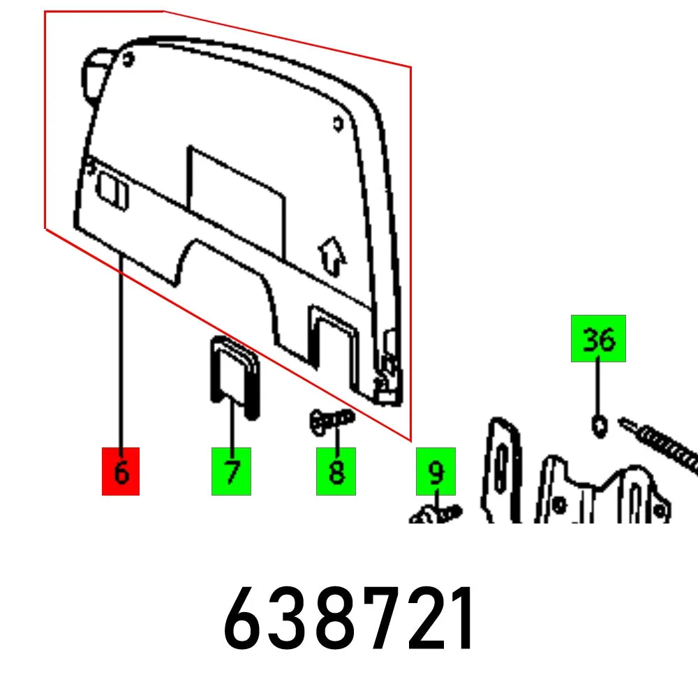 FESTOOL COVER SP 85/45 EB FES638721