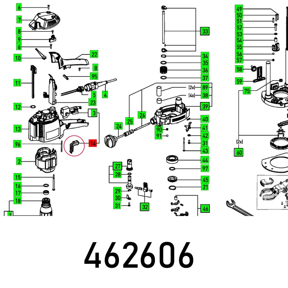 Festool, DepreSSer Of 1400 Ebq, FES462606