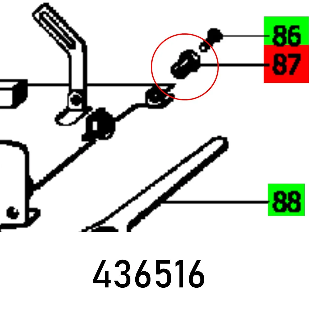 Festool, Eccentric Bolt Axt 50, FES436516