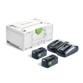 Festool Energy Set SYS 18V 2x5.0/TCL 6 DUO