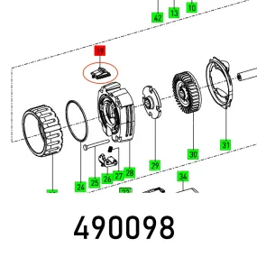 Festool, Locking Button Ofk 500 Q Vollst., FES490098