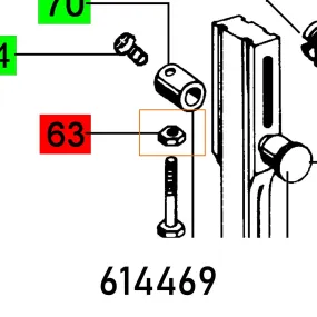 FESTOOL NUT M6 FES614469
