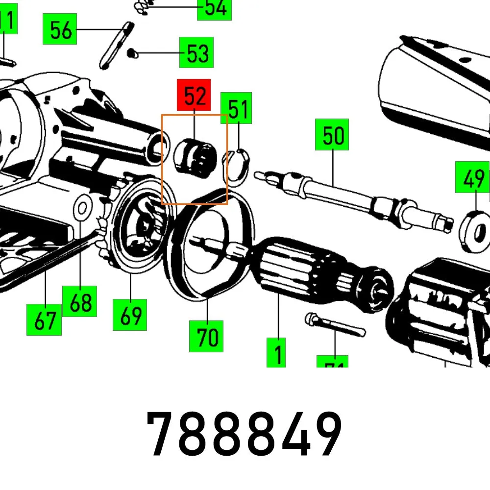 FESTOOL ROLLER BEARING 4901.2RS H  16  21 FES788849