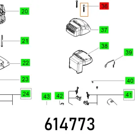 FESTOOL SCREW  PT 40X35 FES614773