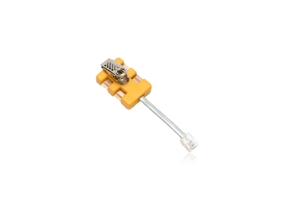 Fluke Networks 10220101 6-wire In-line Modular Adapter With K-plug