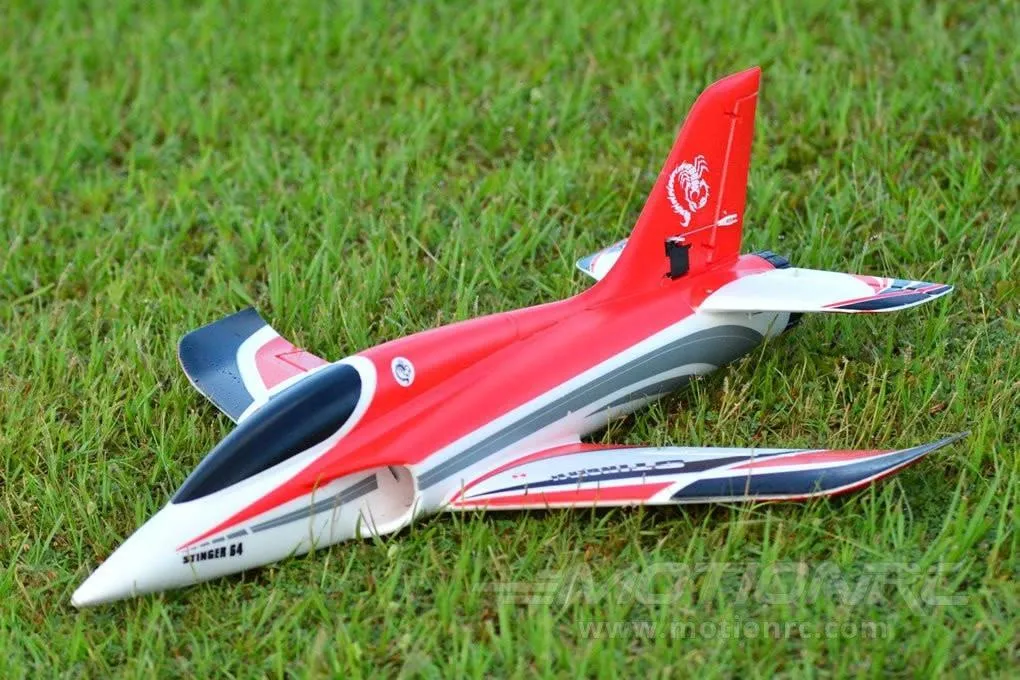 Freewing Stinger Red 64mm EDF Jet - PNP