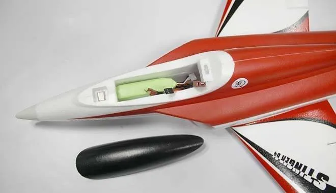 Freewing Stinger Red 64mm EDF Jet - PNP