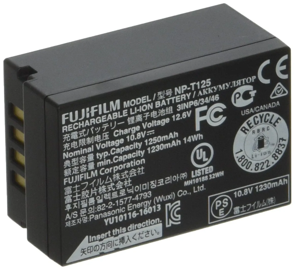 Fujifilm NP-T125 Rechargeable Lithium-Ion Battery