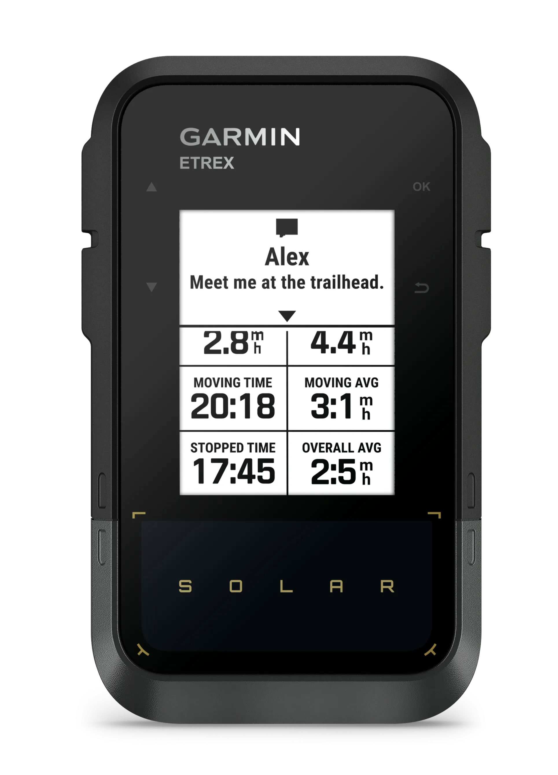 Garmin eTrex Solar GPS Handheld Navigator