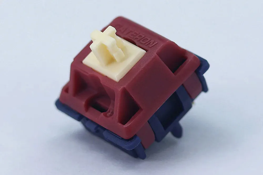 Gateron Quinn Switch Tactile Switch MX Stem for Gaming Mechanical Keyboard Light Pre Lubed POM Nylon 59g Long Spring