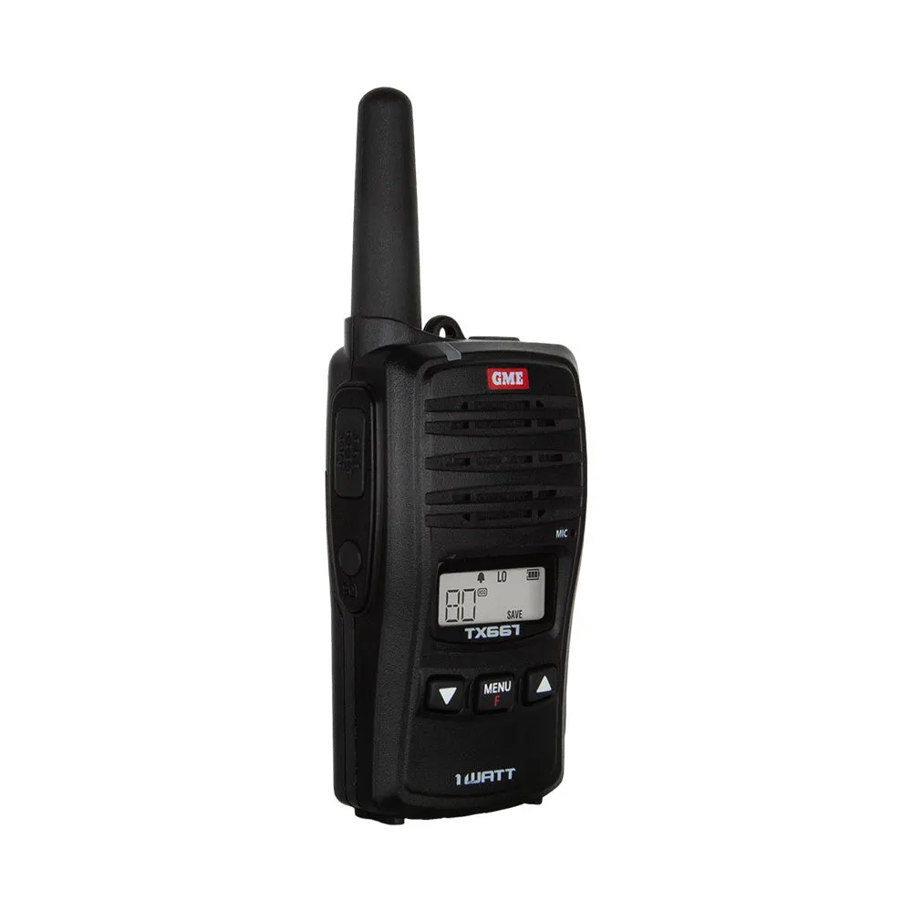 GME 1 Watt UHF CB Handheld Radio