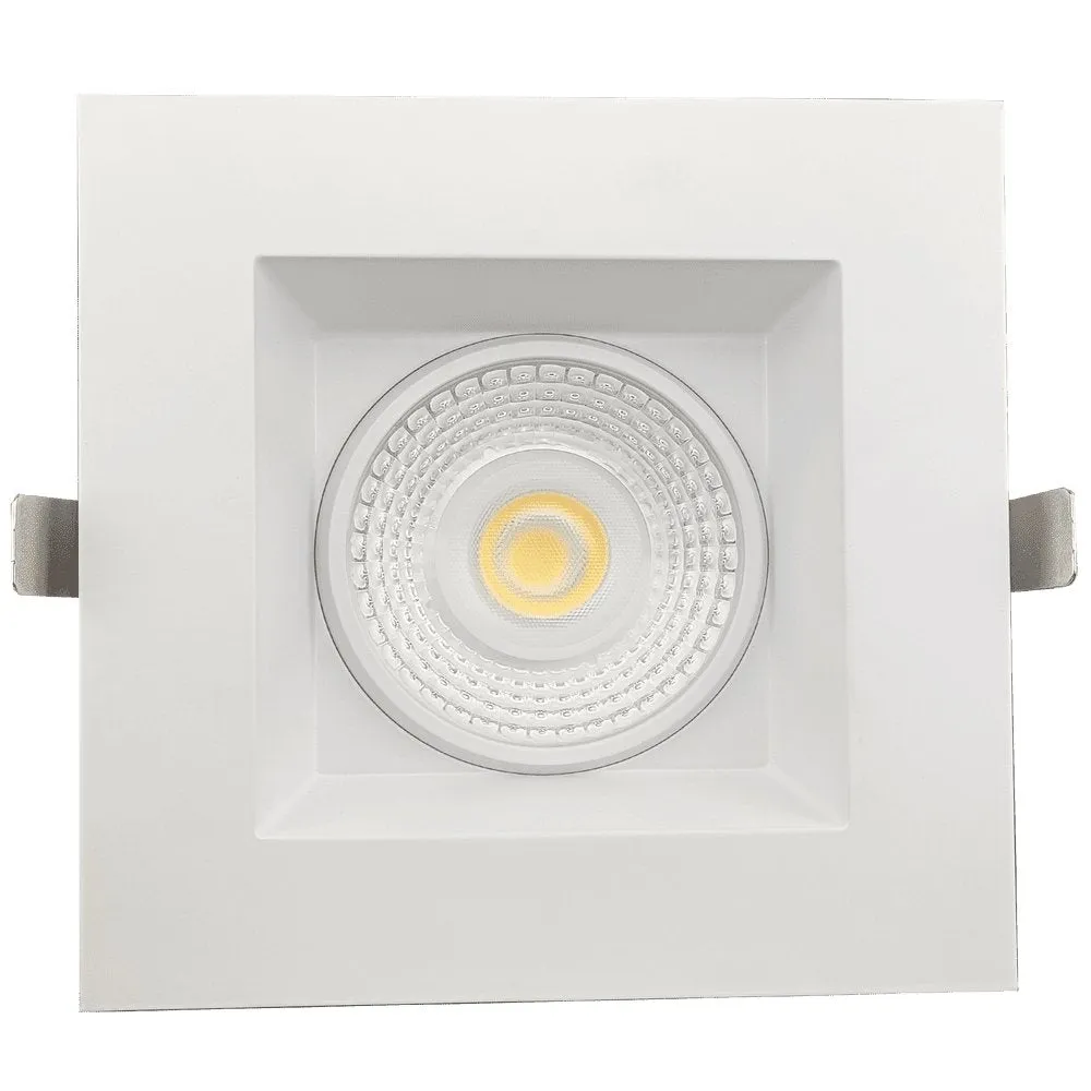 Goodlite G-20094 6" 22W LED Square Spotlight Regressed Gimbal Selectable CCT