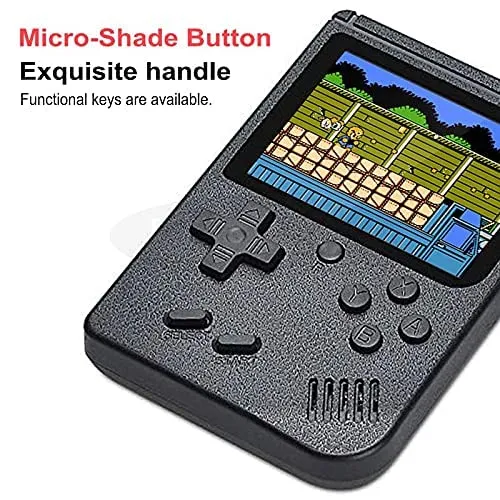 GRAPHENE Handheld Video Game Console, Retro Mini Game with 400 in 1 SUP Games TV Compatible (Multicolor)