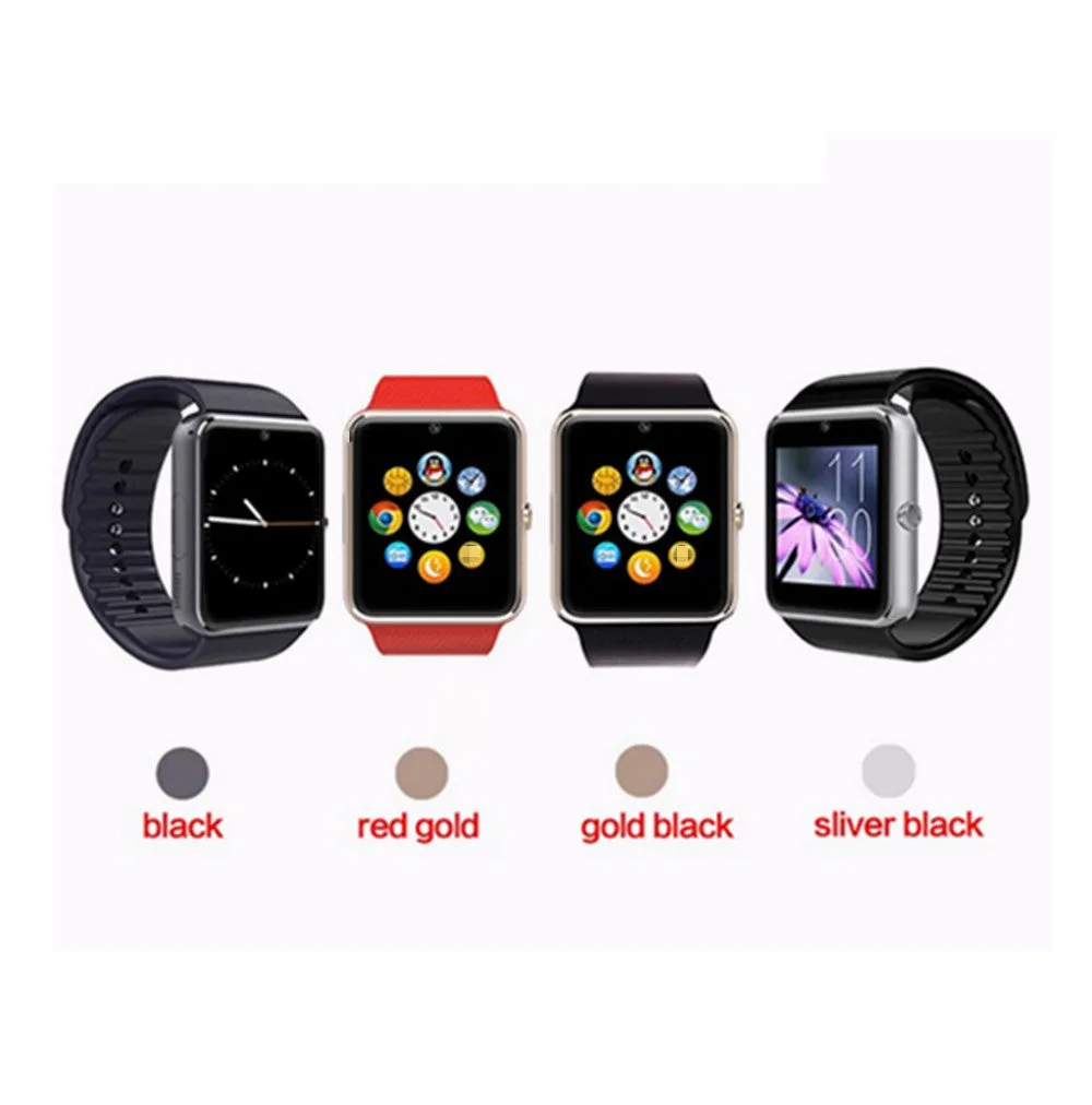 GT08 Touch Screen Smart Watch Phone with Camera SIM Card