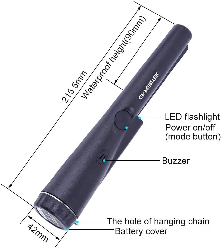 Handheld Pinpoint Metal Detector