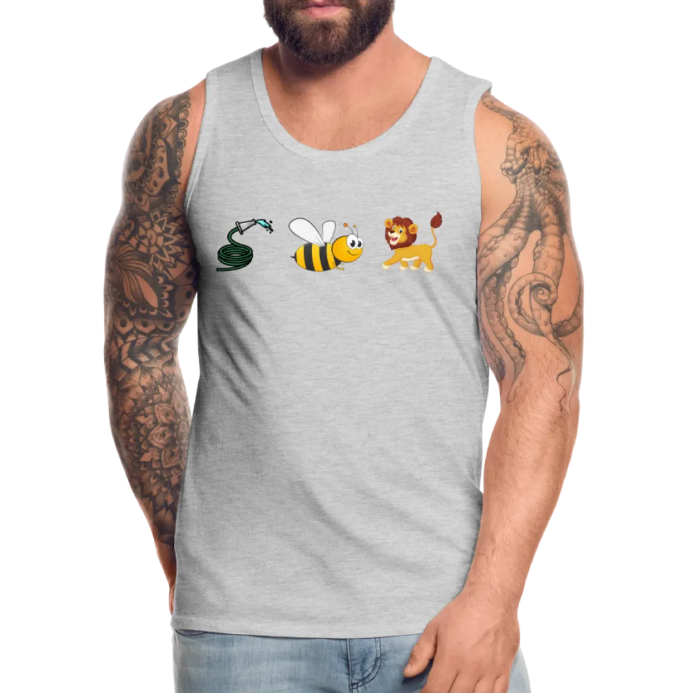 Hose Bee Lion Men’s Premium Tank Top (Hoes Be Lying)