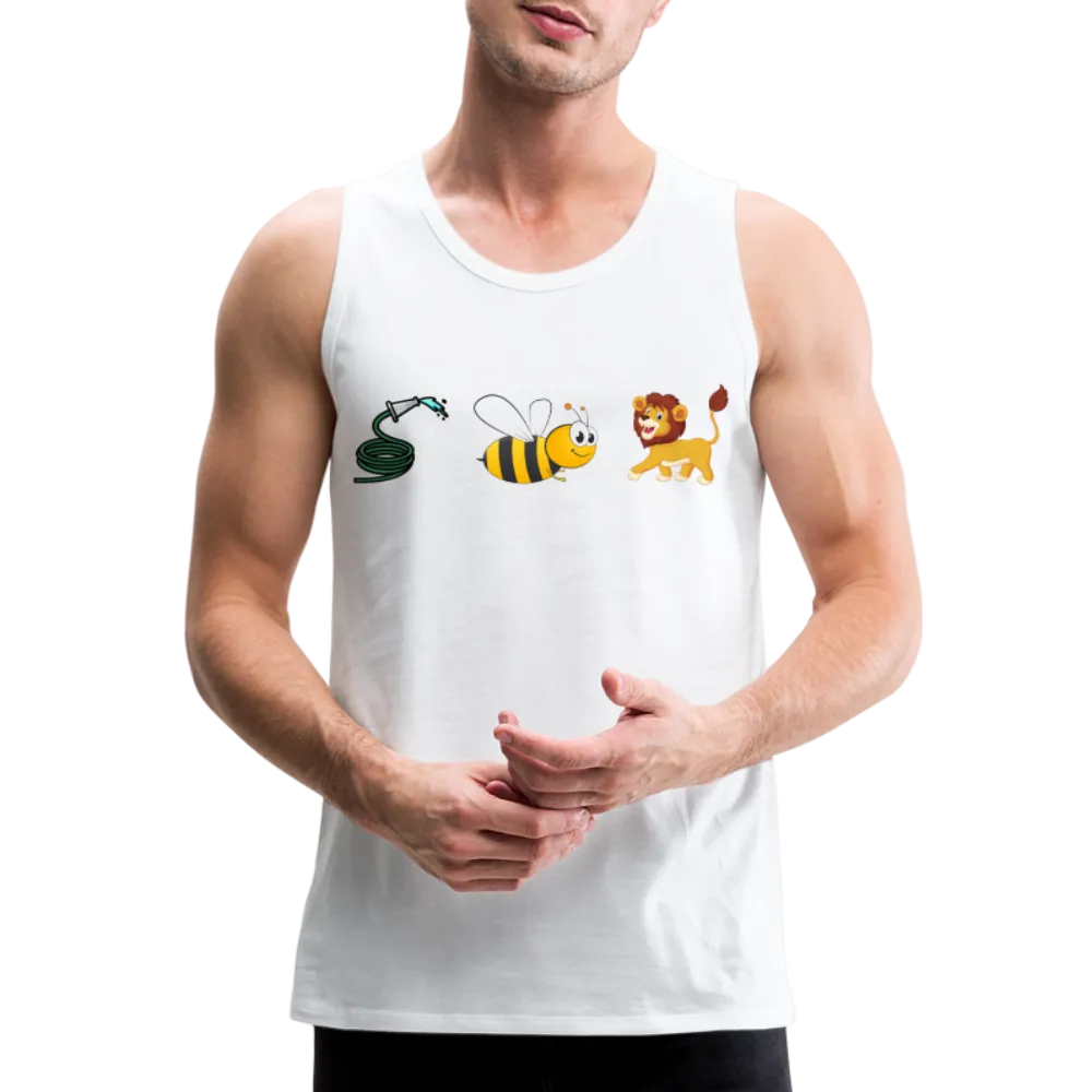 Hose Bee Lion Men’s Premium Tank Top (Hoes Be Lying)