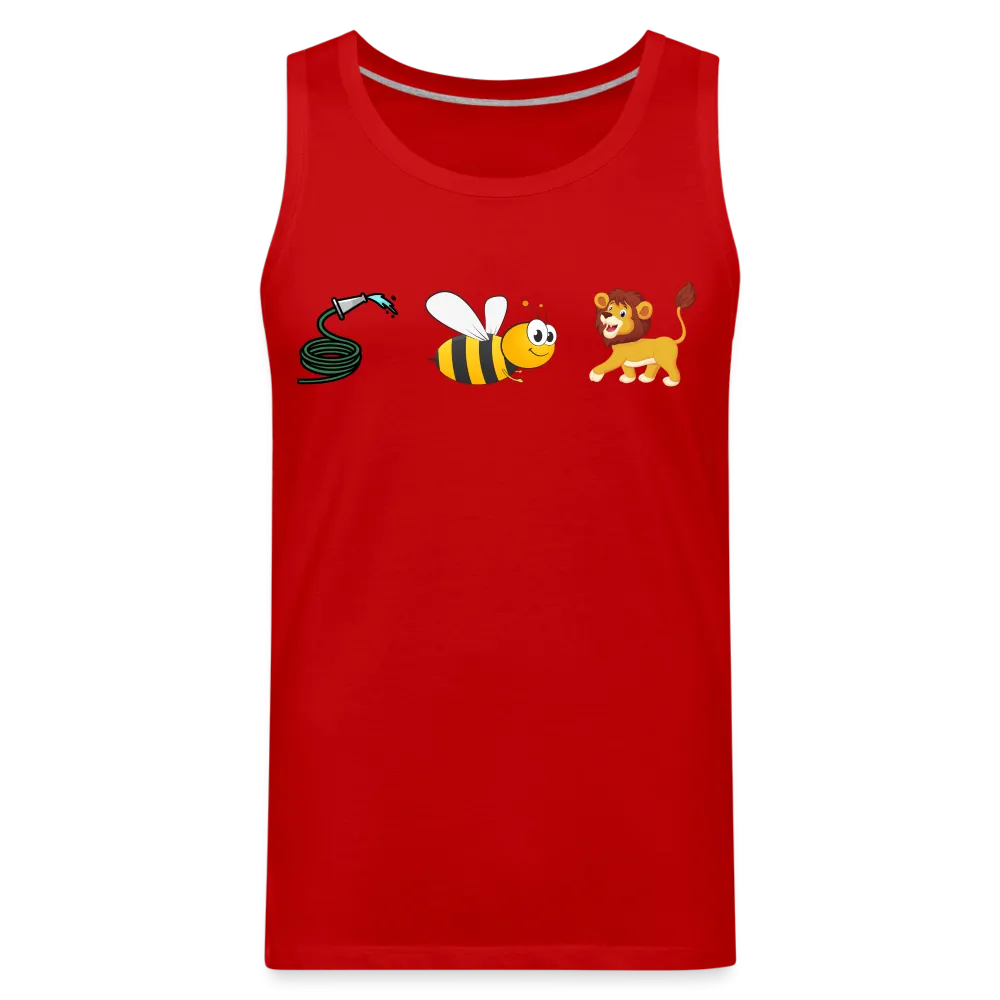 Hose Bee Lion Men’s Premium Tank Top (Hoes Be Lying)