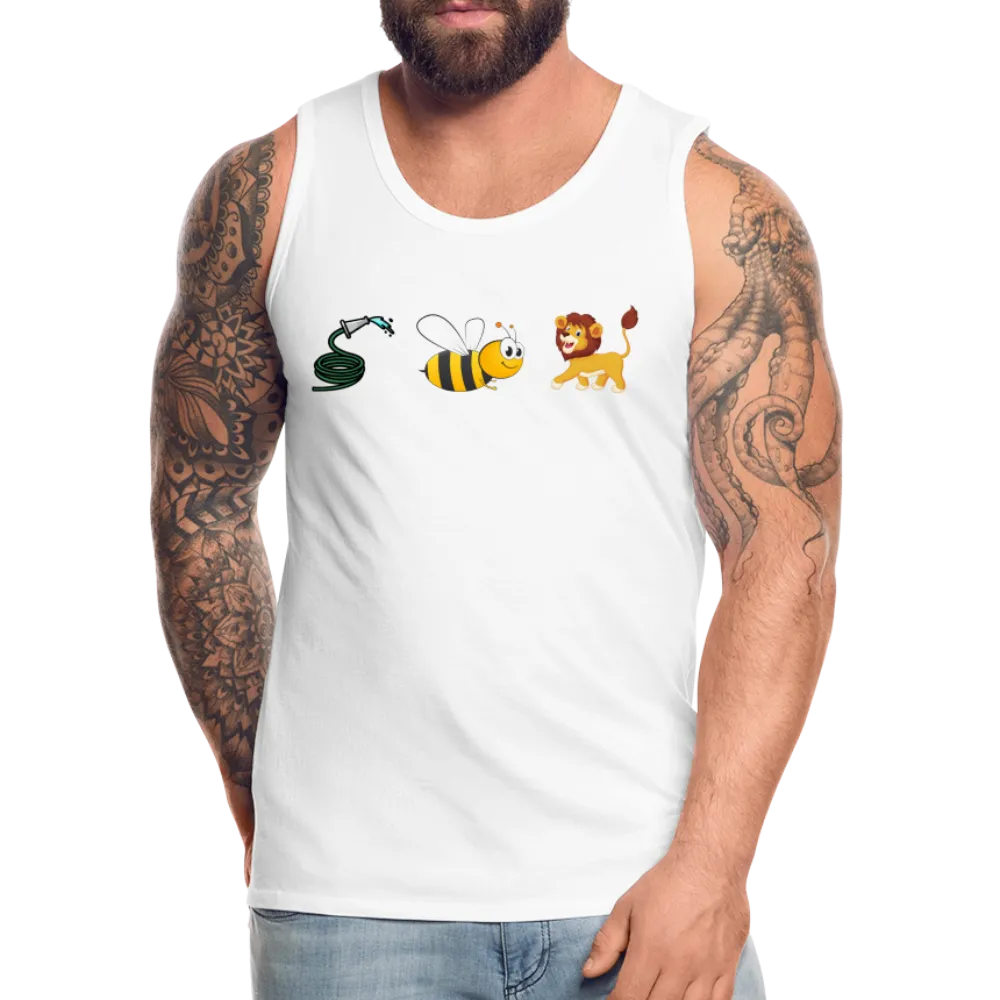 Hose Bee Lion Men’s Premium Tank Top (Hoes Be Lying)