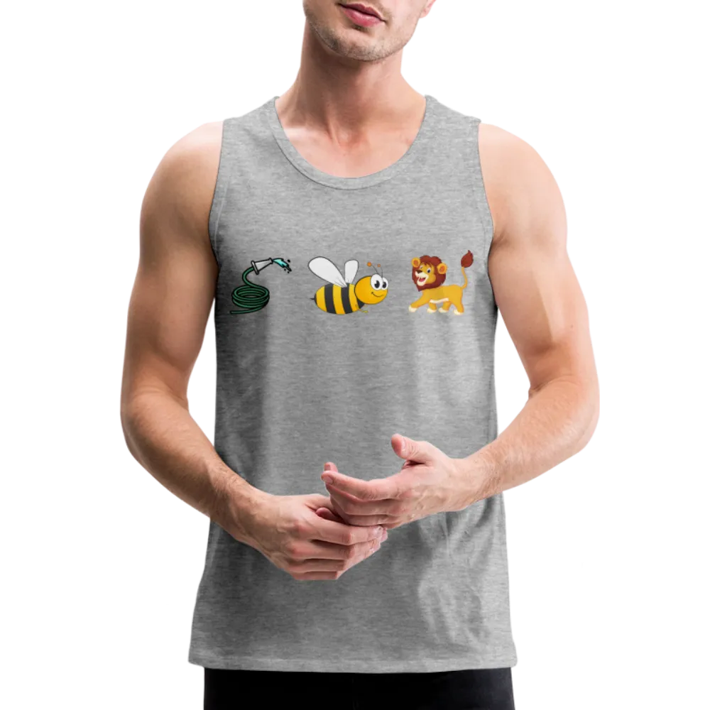 Hose Bee Lion Men’s Premium Tank Top (Hoes Be Lying)