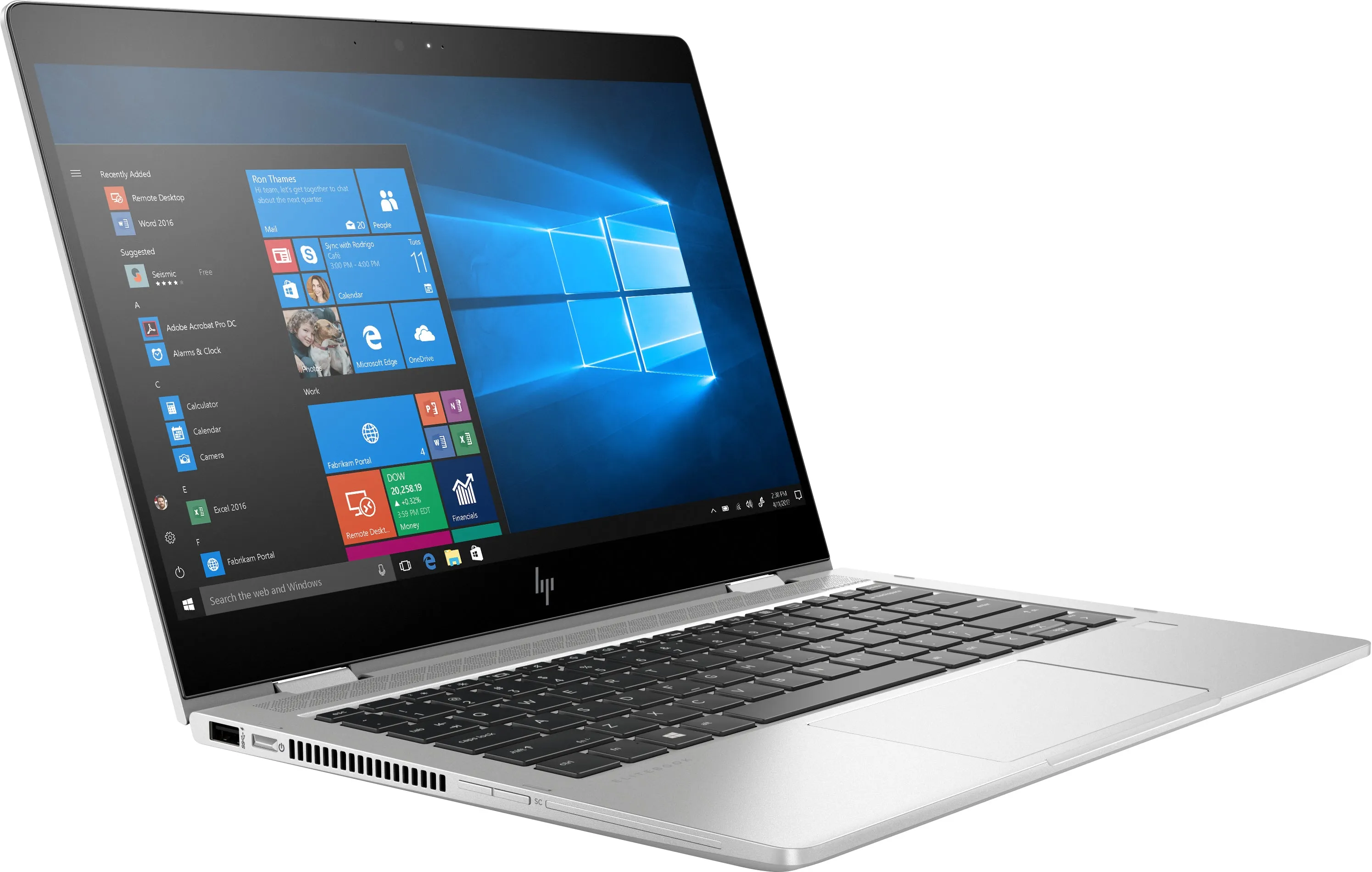 HP EliteBook X360 830 G6 13.3" FHD Convertible Notebook, Intel i5-8365U, 1.60GHz, 8GB RAM, 256GB SSD, Win10P - 7MS68UT#ABA (Certified Refurbished)