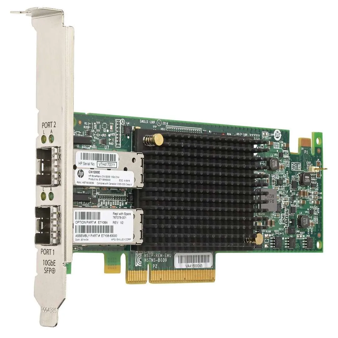 HPE StoreFabric CN1200E 10Gb Converged Network Adapter | E7Y06A