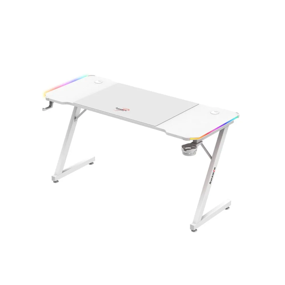 Huzaro Hero 3.3 White RGB Gaming Desk