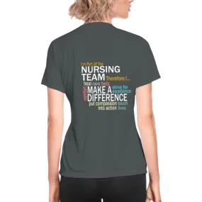 I'm Part of the Nursing Team - Women's Moisture Wicking Performance T-Shirt