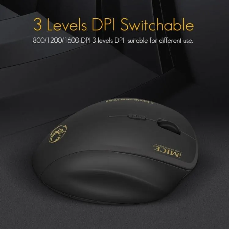 iMICE G6 2.4G Wireless Gaming and Office Mouse with 6 Buttons